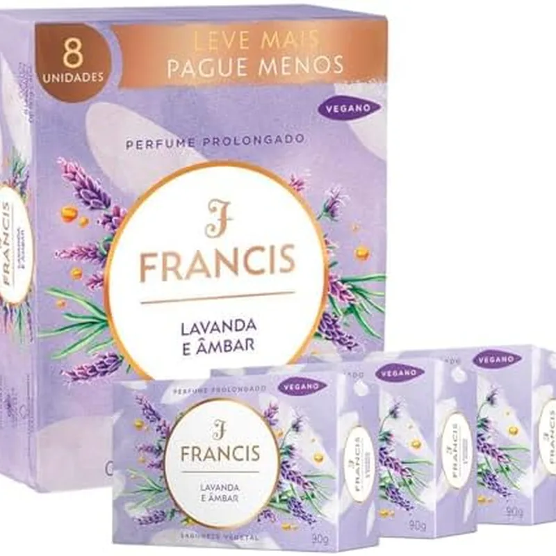 Sabonete Francis Vegano Extrato de Plantas