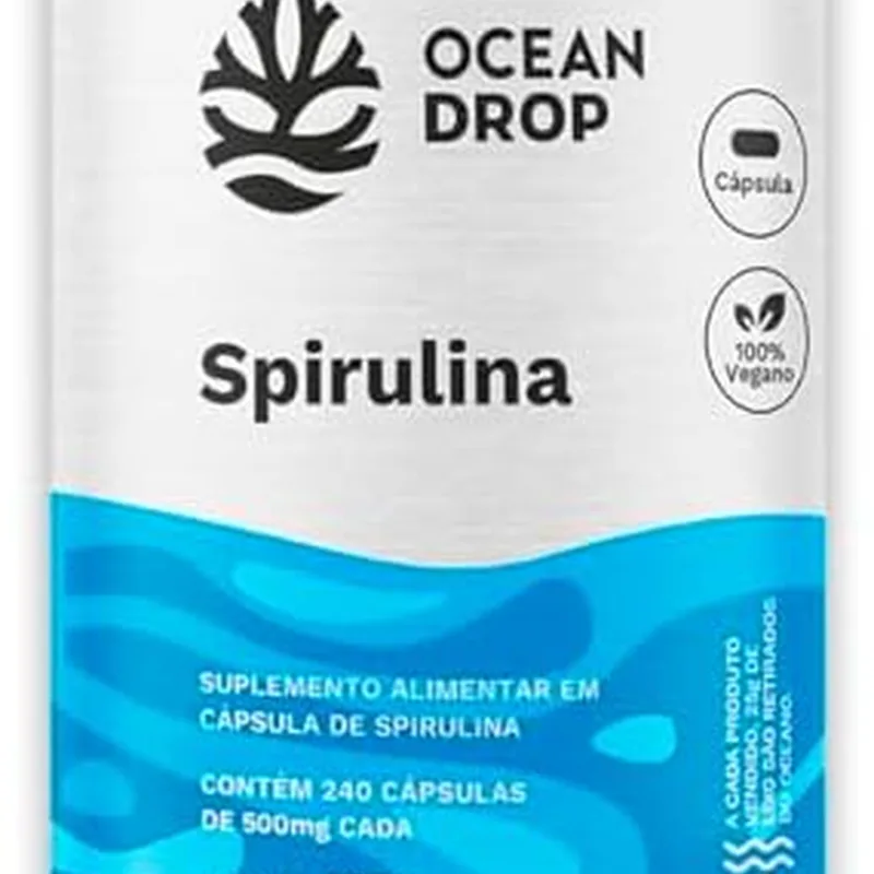 Spirulina Vegana em Cápsulas